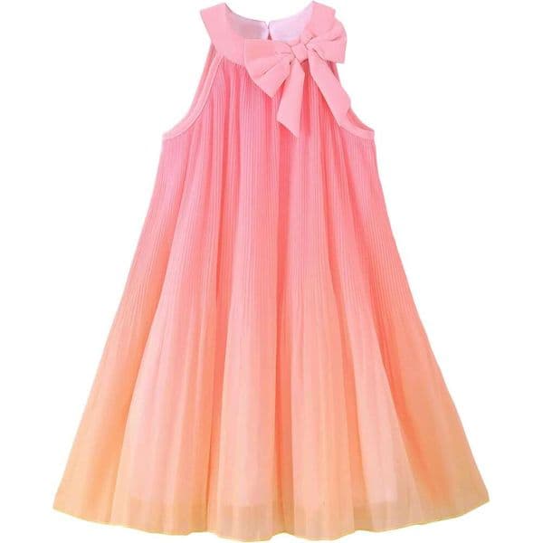 Tulle Summer Clothes Little Girl Ombre Halter Dress Kids Casual Sundress Toddler Princess Outfits