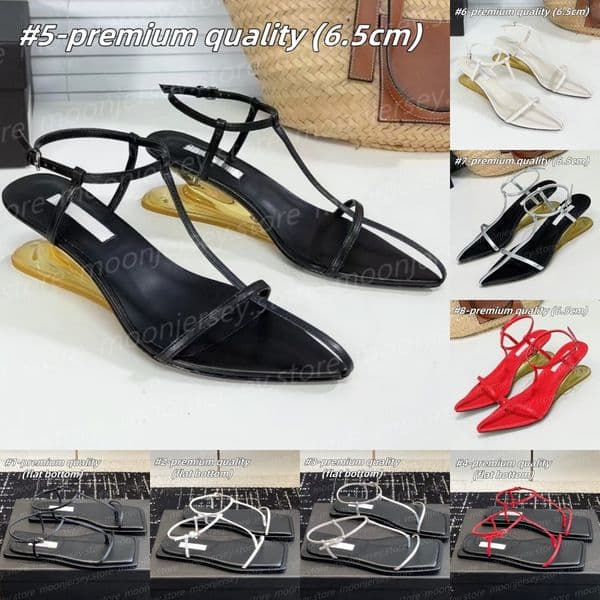 (go off picture not the description) 10A Premium Designer Sandals Flat Bottom Summer Shoes Women's Outdoor Heel Flip Flop Sandals 31657