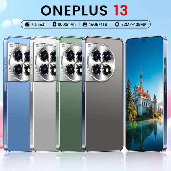 New Hot-Selling OnePlus 13 Android Phone 7.3inch Large Screen 16+1T Storage thumbnail 2