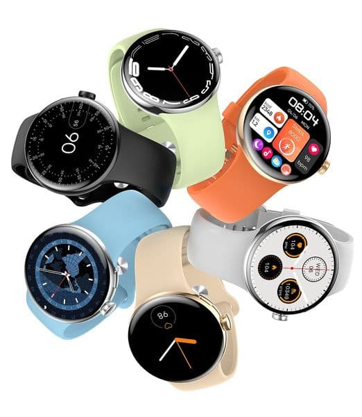 2025 NEWEST Top quality Google Pixel Watch Stock Smart Watch NFC Bluetooth Call Voice Control Always On Display Amoled Smart Sports Man Waterproof Smartwatch