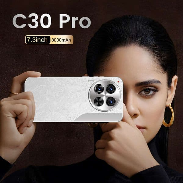 Hot-selling Ozone New C30 Pro Mobile All-in-One 16GB+1TB Android Smart Large Screen Phone thumbnail 2