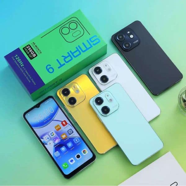 SMART9 New 6.5inch Large Screen Android Smartphone with Foreign Language Support