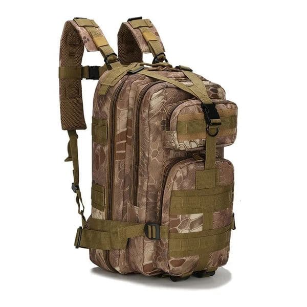 30L Military Tactical Bag Outdoor Sports Mountaineering Bag Oxford Waterproof Camouflage 3p Backpack for Camping Travel 11 Colors 250609BJ