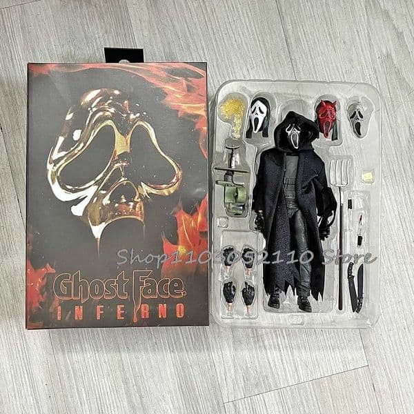 2026 New Anime Ghostface Figure Neca Horror perfume Ghost Nun Action Figures Toys Doll For Halloween Par cologne Christmas Gift Xj250614 Des Y260522