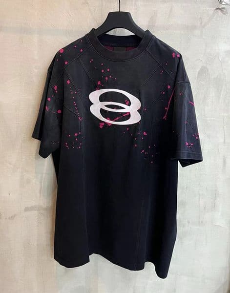 Men's Plus Tees & Polos Round neck embroidered and printed polar style summer wear with street pure cotton 223g5