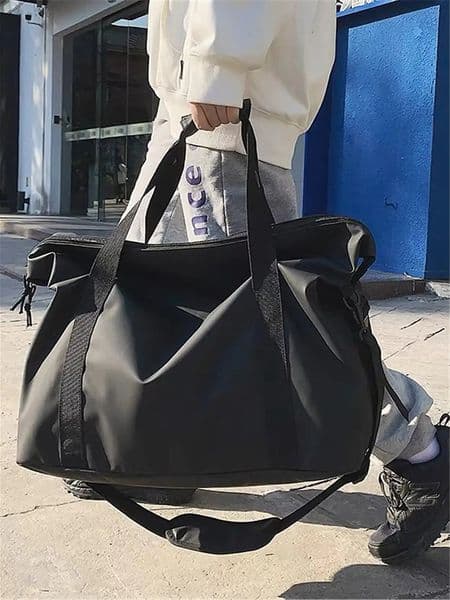 Handheld travel bag large capacity sports and fitness bag lightweight storage luggage bag one shoulder crossbody travel bag 250609BJ