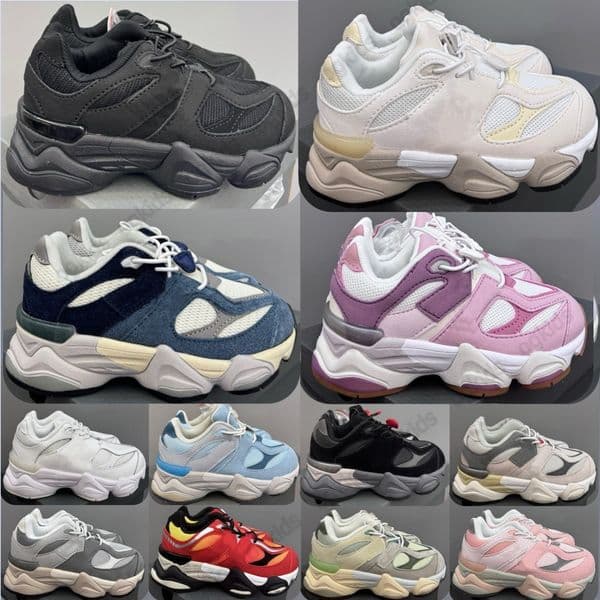 2026 Designer Kids Running Shoes toddler Sneakers youth boys girls pink blue Shoe Runner GREY Black White Sports Trainers