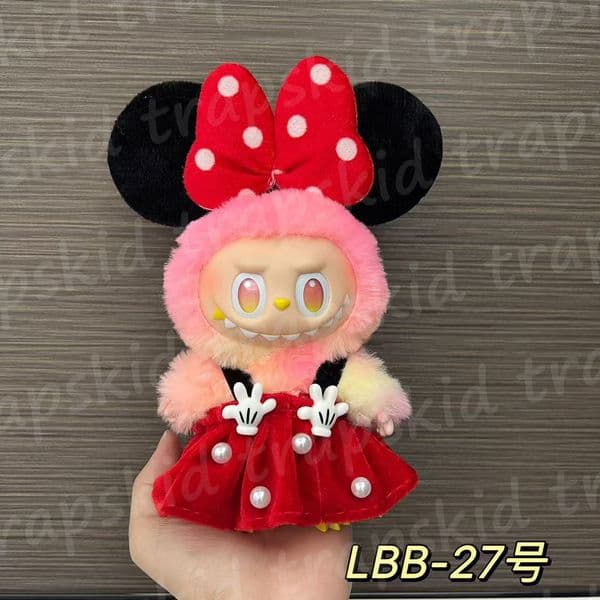 V2 V1 V3 Labubu Only Clothing Doll Replacement Designer Clothing For Labubu Fashion Trendy Labubu Plush Dolls Suit Doll Accessories