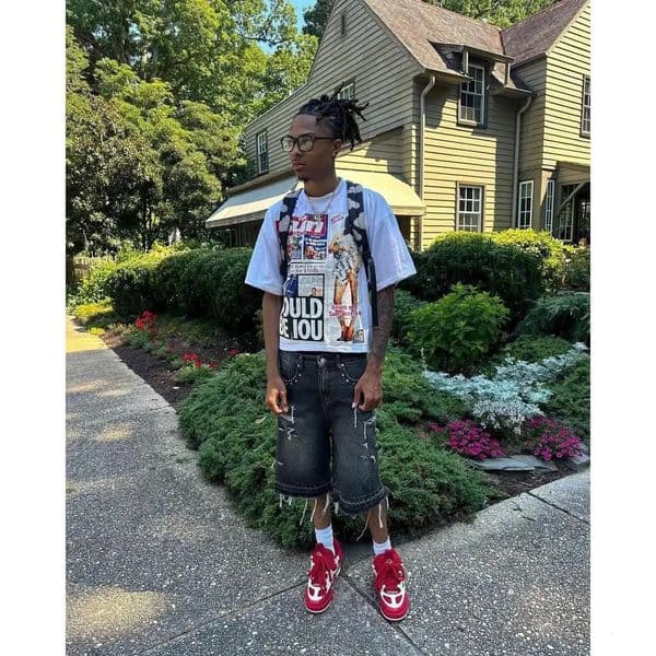American Letter Graphic T Shirts Y2k Tops Oversized T Shirt 250609