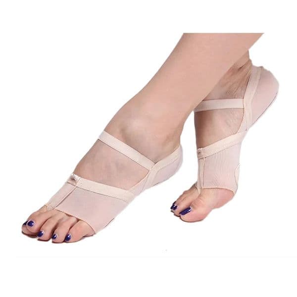 1 Pair Cotton Foot Pad Belly Ballet Dance Toe Pad Practice Shoes Foot Protection Dance Socks Gaiters High-heeled shoe Pad FX1021 250613