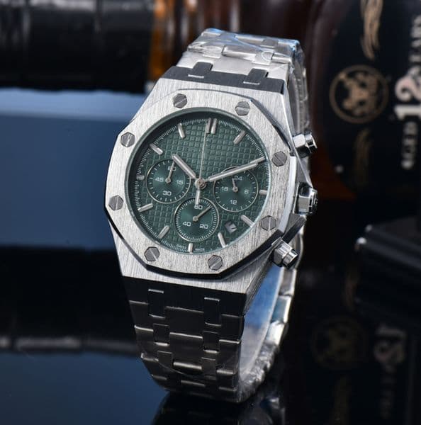 Luxury Mens womens High quality quartz APity watches oakity hexagon man lady brand Fashion strap Sports Wristwatches Modern watches bracelet #76