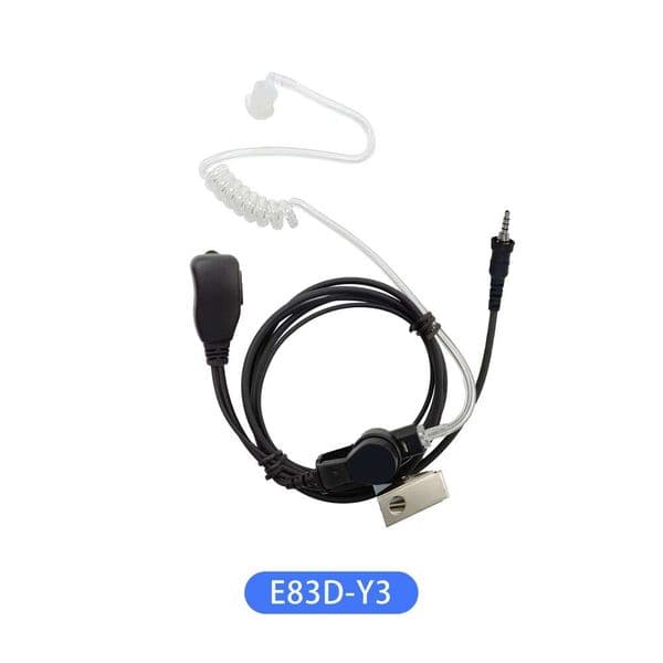 E83D-Y3ODM Original Equipment Manufacturer ICOM Yaesu Vertex with Headphone Jack 3.5mm Two-Way Radio Acoustic Tube Headset