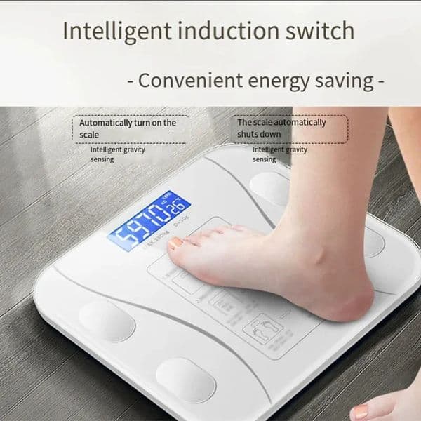 2026 Charging Smart App Synchronizes Bathroom Digital Proportions Bluetooth Weight Loss Body Fat Scales Scales 250609 Free Shipping