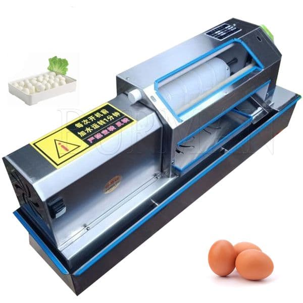 Efficient Electric Peeler Commercial Grade Egg Shell Opener For High Volume Egg Processing