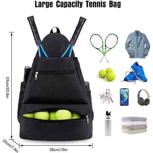 New Pickleball Paddle Backpack Multi functional Tennis Backpack Men's and Women's Badminton Paddle Bag Sports Storage Bag Free Shipping