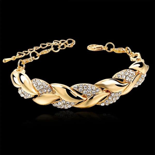 925 Sterling Silver Arrival Elegant Crystal Statement Bracelet For Women Girls Anniversary Gift Trendy Jewelry 250616