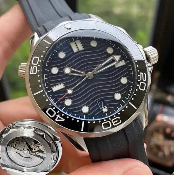 AAAAA omegawatch omegawatchs James Watch 42mm Men Orologio Sapphire Mens Watches Limited Automatic Movement Mechanical Montre de luxe Watch sea master 300 og-2