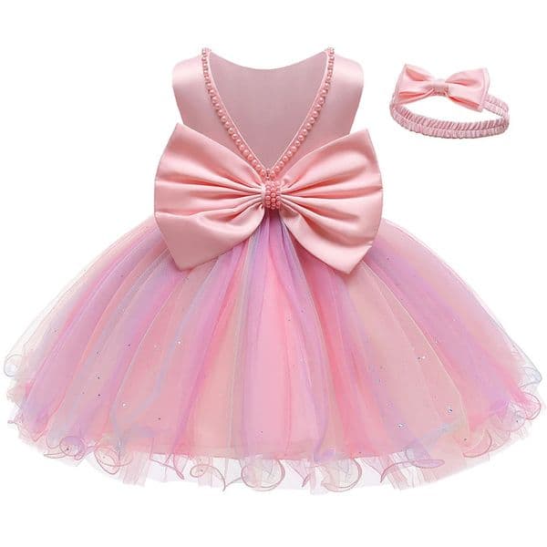 Baby Christmas Costume Christening Princess Dress For Baby Girls Wedding Kids Infant 1st Birthday Party Dress born Clothes 250617