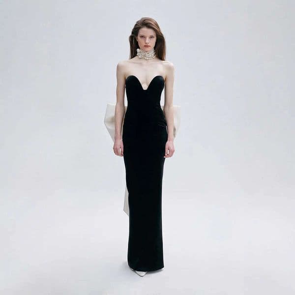 Summer Evening Host Light Luxury Niche High-end Banquet Elegant Bandage Dress