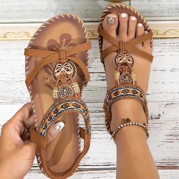 Womens Sandals Shoes Summer Soft Shoes Woman Womens Sandals Platform Sandals Woman Elegant Female Sandal Women Footwear Z250617