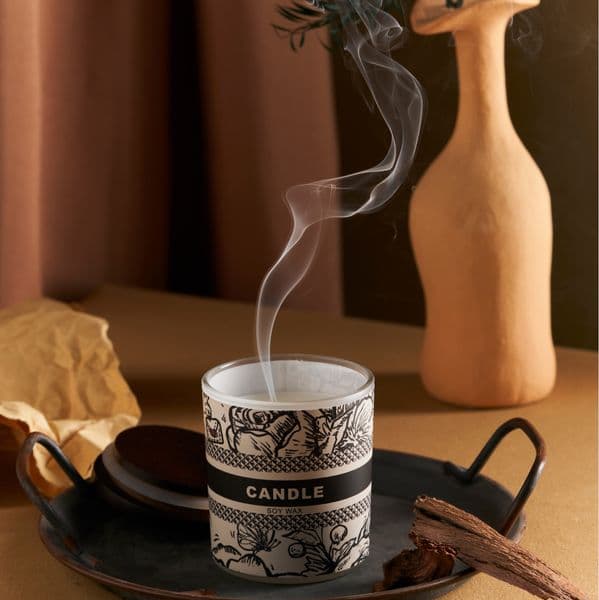 Traditional Chinese Illustration Aromatherapy Candle - Perfect Wedding Favor Gift Z260520