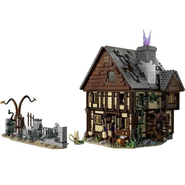 MOC 21341 Halloween Hocus Pocused Witch Sanderson House Building Sisters Cottage Blocks Set Bricks Toy For Children Gifts XJ260617 C251011