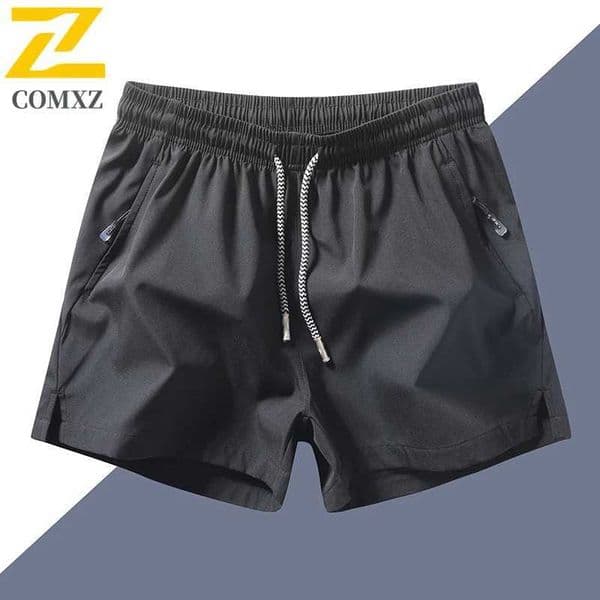 Summer Mens Sports Shorts Ice Silk Fabric Lightweight and Breathable Gym Exercise Quick Drying Casual Pants Mens Beach Pants XJ250618