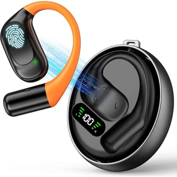 Language Translator Earbuds, Real-Time Translation in 144 Languages, Bluetooth 5.49, Smart AI Assistant, 3-in-1 Earbuds iOS Android, for Travel, Business &