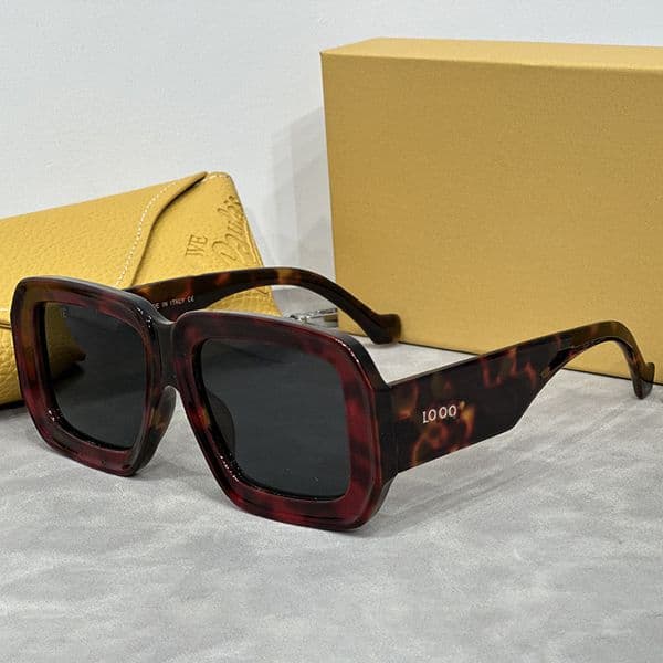 women Man Women oversize Unisex Designer Goggle Beach Sun Glasses Retro Frame Design no box