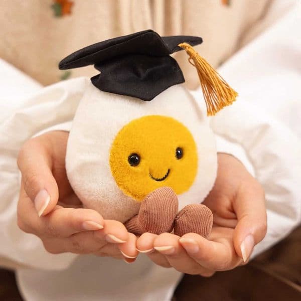 Soft Graduation Egg-Shaped Cushion Pillow Machine Washable Bed Sofa Office Decor High Quality Affordable Home Decorative Gift W250618
