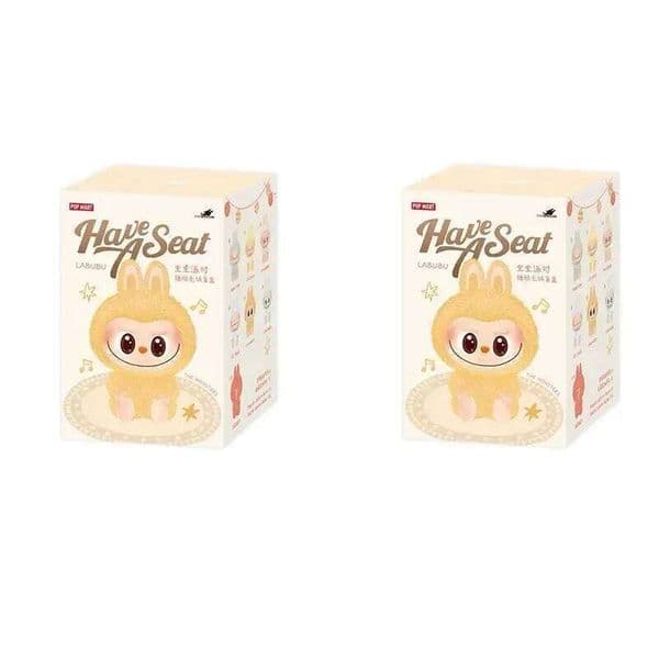 Labubu Have A Seat Vinyl Blind Box Pendant Decoration Replica Keychain Toy High Quality