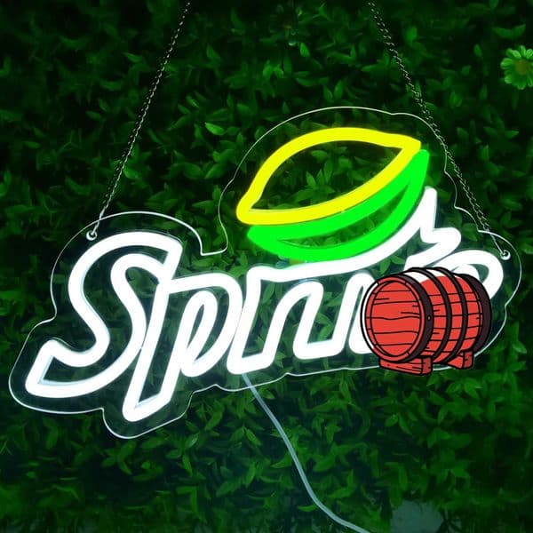 Drinks Neon Sign for Wall Decor Cool Energy Drink LED Light Up Sign Drinks 3D Art Wall Lights for Home Bar Club Party USB Power Z250618