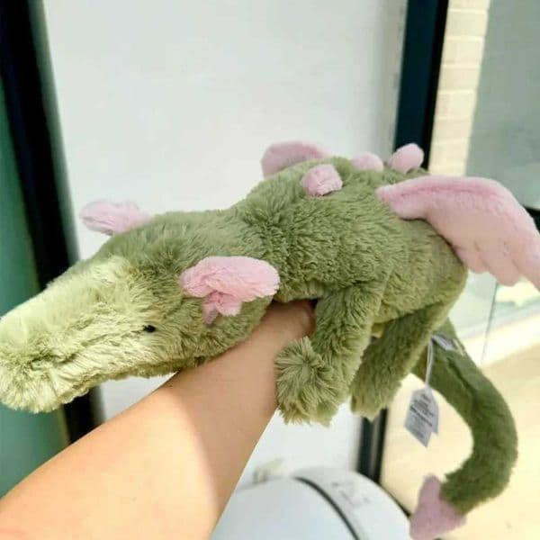 Tag 50cm Matcha ry Dragon Barcelona Bathrobe Bear Bedro low Cat And Dog Play With Plush Toys Pet Holiday Gift Y250619 W260306