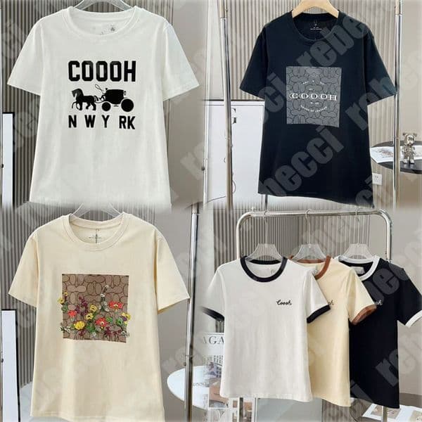 Man Designer T Shirts Summer Luxury Clothes Co Tee-shirts For Women Unisex Couple Tops Tee Woman Short Sleeved Loosed Printed Tees Shirt -12