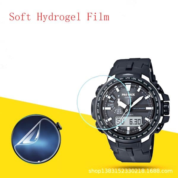 Soft Hydrogel Film Clear HD Transparent Protector Protective Guard Smart watch for Watch CASIO 6100 10pcs/lot