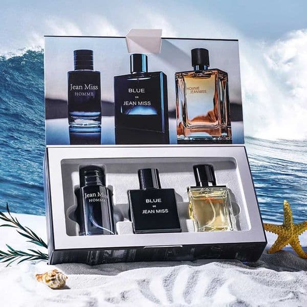 Luxury Perfume Designer Wilderness Blue Mens Long-Lasting Light Fragrance Cologne Perfume Gift Box Set cologne Birthday Free Ship