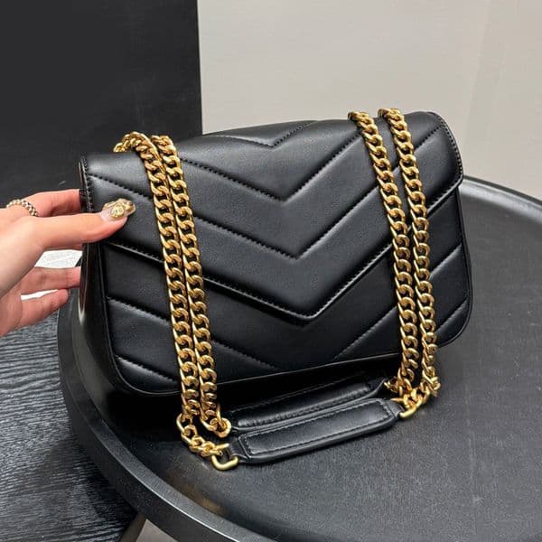 CrossBody Shoulder Bag Designer Chains sunset Plain New Hot sell Underarm Handbags Women Hobo Messenger Bags Handbag purse Leather Pouch Wallet Adjustable strap