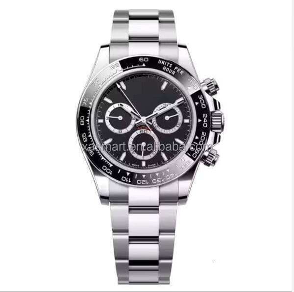 Highest Quality 2025 New 4131 Movement 40mm Waterproof Multi-Function Chronograph 904L Automatic Man Watch