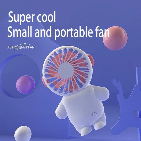 Portable Handheld Fan Cartoon Charging Model Large Wind Dormitory Student Office Worker Selling Like cakes 250617