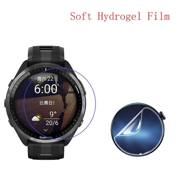 Soft Hydrogel Film Clear HD Transparent Protector Protective Guard Smart watch for Watch Garmin Forerunner 965 10pcs/lot