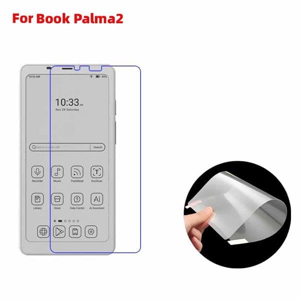 Soft Clear/matte Anti-glare Plastic PET film E-book reader screen protector Guard for Book Palma2 5pcs/lot