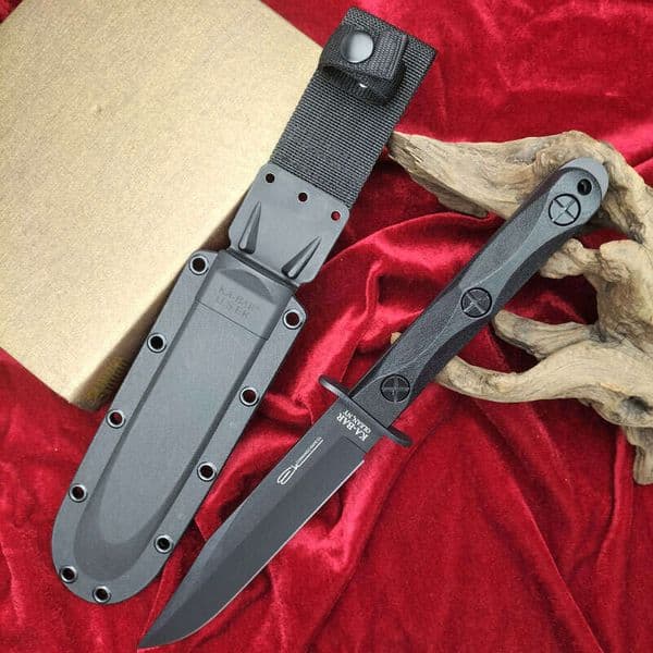 New Kaba EK45 Outdoor Integrated High Hardness Fixed Blade Portable Survival Camping Multi-Functional Sharp Knife