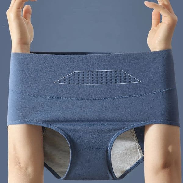 High Waist Menstrual Womens Panties Widen Period Pants Leak Proof Physiological Underwear Cotton Plus Size L-4XL Female Briefs 250617