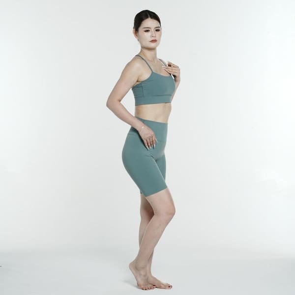 workout sets shorts gym set sports bra yogawoman rare beauty running shorts set U shape Y shape Bra Built in chest pad tank top skinny shorts fashion clothing women