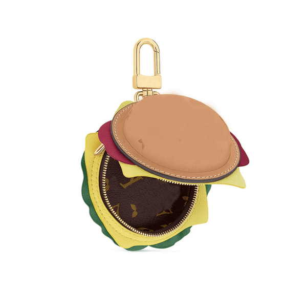 Hamburger frog bag charm luxury key wallet women letter turtle pouch bag micro with keychain coin purses lady shell bags mens fashion wallet bags cute walle L260330