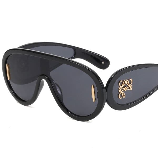 for women Designer Sunglasses wabe Wayfarer Oversized photography Shield luxury trend Anti-UV men gift glasses Beach shading polarized Anti-UV boxs