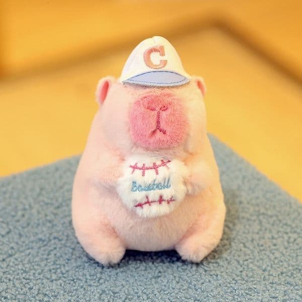 2026 New Pendants Plush Toys Keychains Dolls Small Kapibara Trendy Toy Figurines 241025 ly