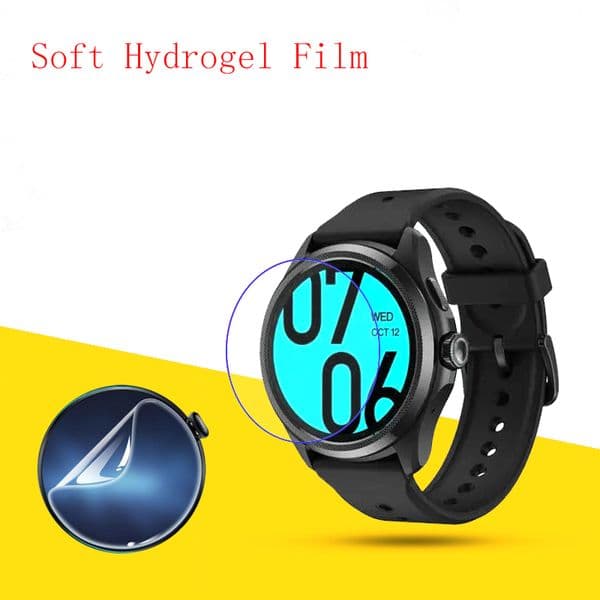 Soft Hydrogel Film Clear HD Transparent Protector Protective Guard Smart watch for Watch Ticwatch PRO 5 10pcs/lot