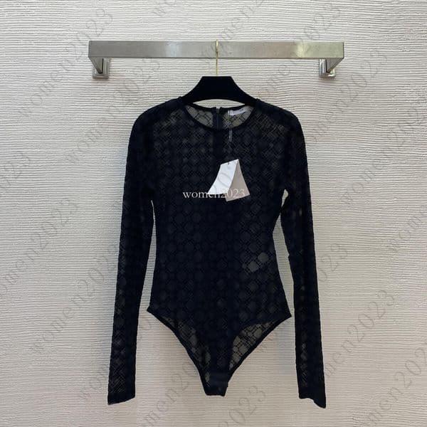 women dress designer nightdress brand flocking gauze perspective jumpsuit fashion LOGO underwear casual vacation sleepshirts nightgowns Jun 13
