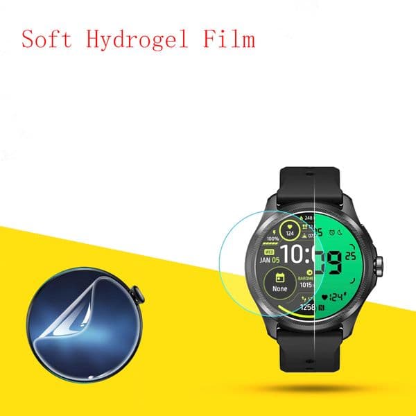Soft Hydrogel Film Clear HD Transparent Protector Protective Guard Smart watch for Watch Ticwatch Pro 5 D38MM 10pcs/lot